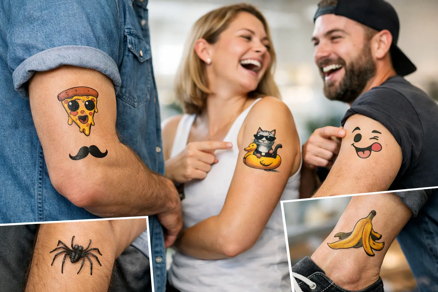 21 Funny Temporary Tattoo Ideas Adults Wear