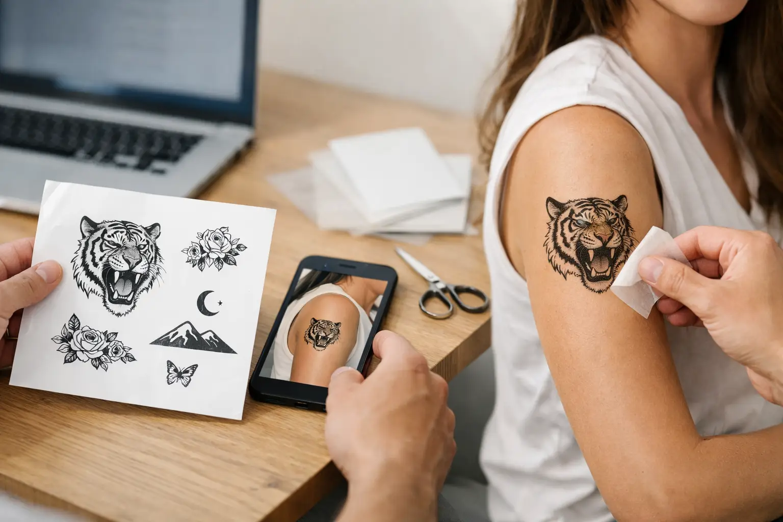How to Order Custom Fake Tattoos Easily