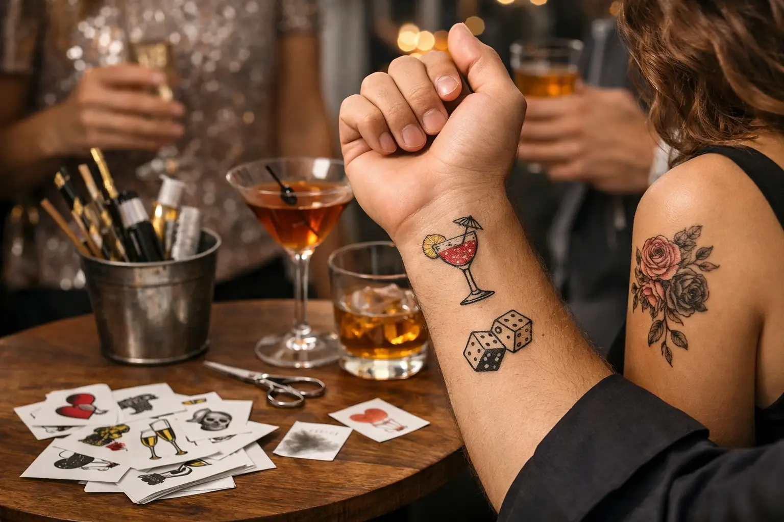 Custom Tattoo Favors for Adult Events That Stick