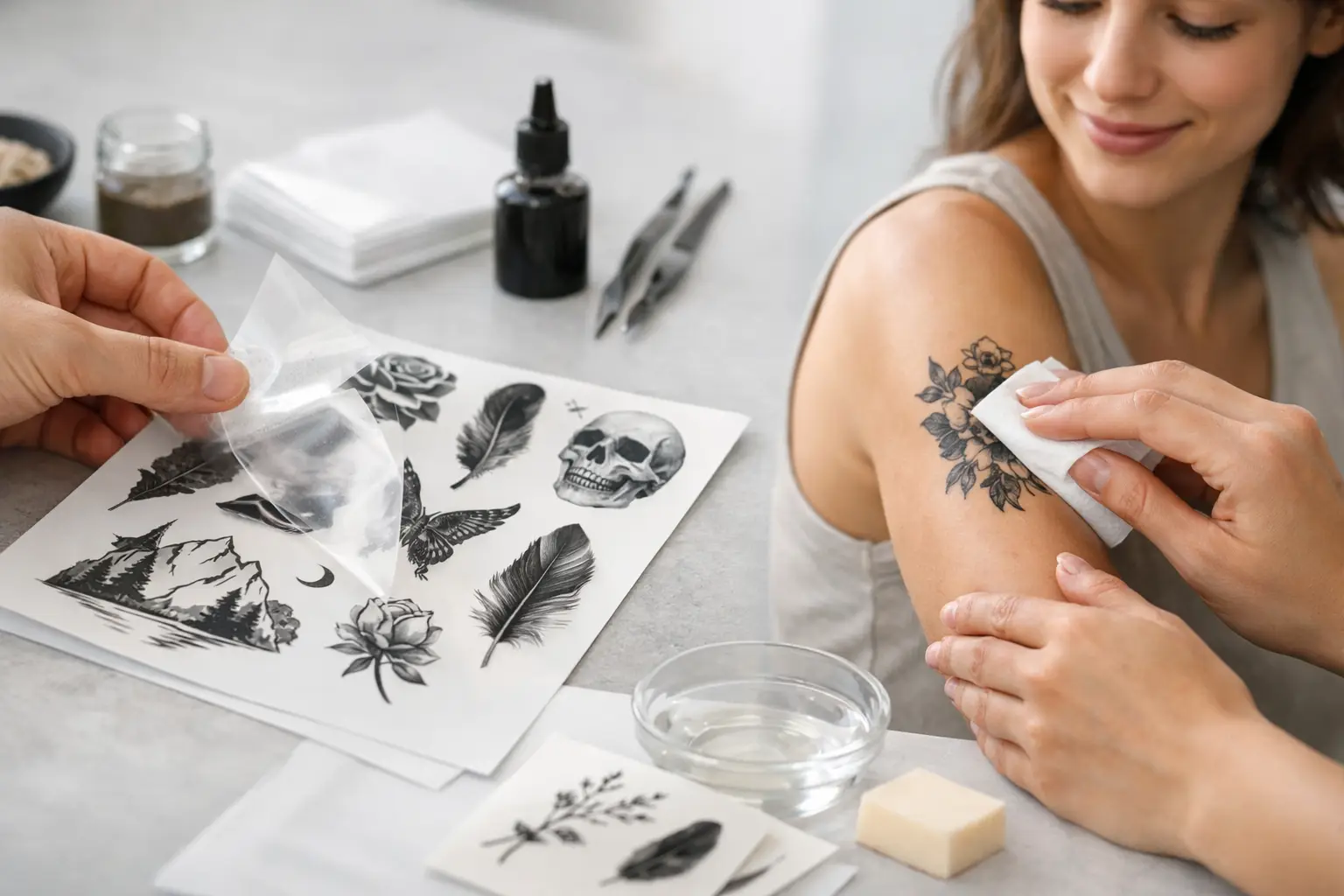How Temporary Tattoos Are Made for Real Life